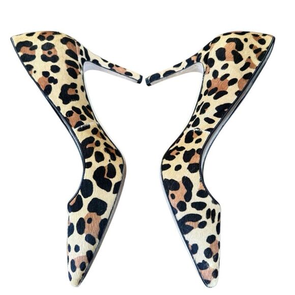 Vía Spiga Women's Leopard Print Pointed Toe Heel Size 10 - Picture 2 of 7